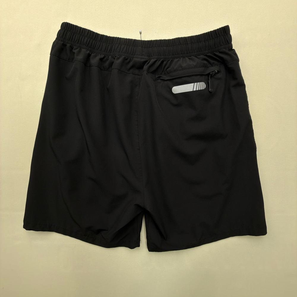Northyard Athletic Shorts Mens L Performance Black Solid Regular Fit Modern